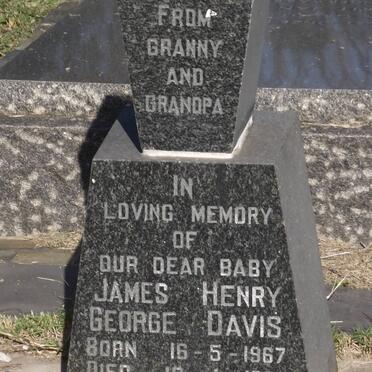 DAVIS James Henry George 1967-1968