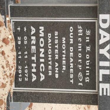 DAYILE Monica Aretha 1972-2012