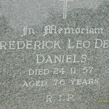 DANIELS Frederick Leo Deane -1957