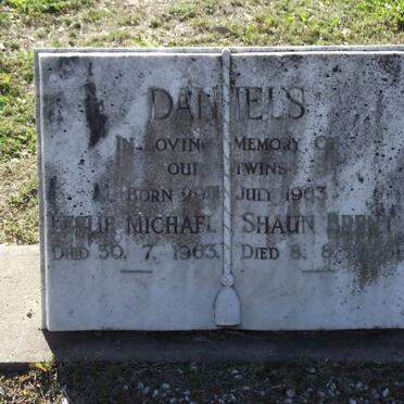 DANIELS Leslie Michael -1963 :: DANIELS Shaun Brent -1963