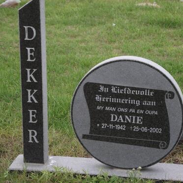 DEKKER Danie 1942-2002