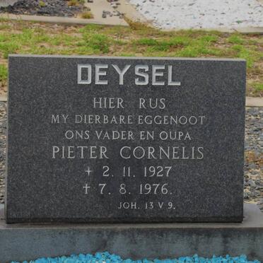 DEYSEL Pieter Cornelius 1927-1976