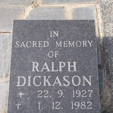 DICKASON Ralph 1927-1982