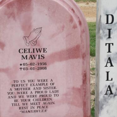 DITALA Celiwe Mavis 1956-2008