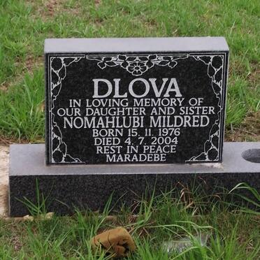 DLOVA Nomahlubi Mildred 1976-2004