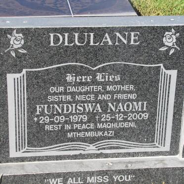 DLULANE Fundiswa Naomi 1979-2009