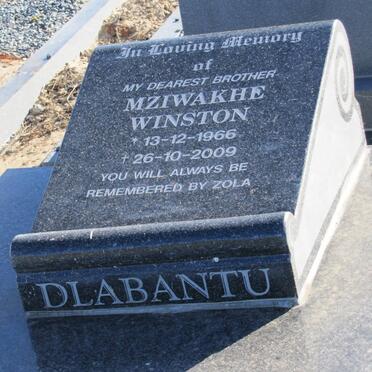 DLABANTU Mziwakhe Winston 1966-2009