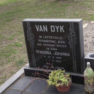 DYK Hendrina Johanna, van 1898-1969