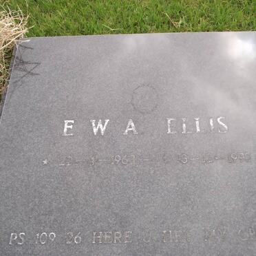 ELLIS E.W.A. 1963-1995
