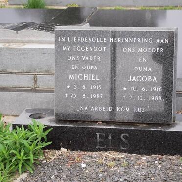 ELS Michiel 1915-1987 &amp; Jacoba 1916-1988