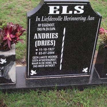 ELS Andries 1927-2004