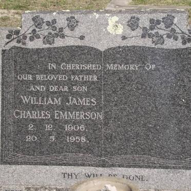 EMMERSON William James Charles 1906-1958