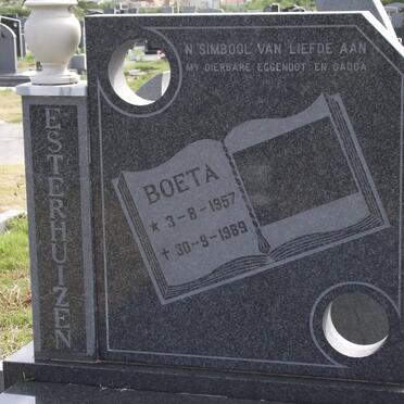 ESTERHUIZEN Lewellan 1957-1989