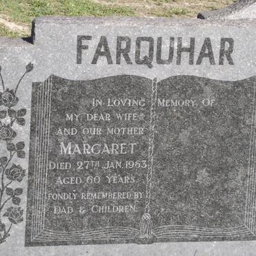 FARQUHAR Margaret -1963