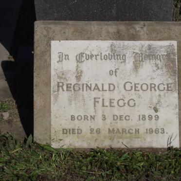FLEGG Reginald George 1899-1963