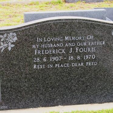 FOURIE Frederick J. 1907-1970