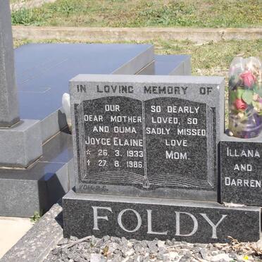 FOLDY Joyce Elaine 1933-1986