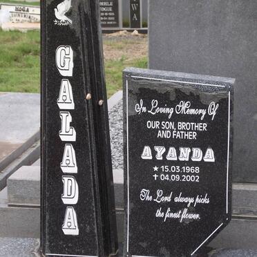 GALADA Ayanda 1968-2002
