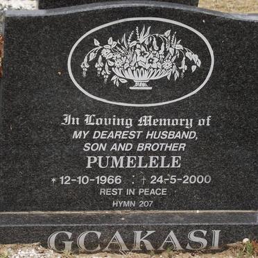 GCAKASI Pumelele 1966-2000