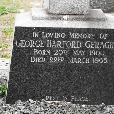 GERAGHTY George Harford 1900-1965
