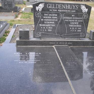 GELDENHUYS :: TONDER van