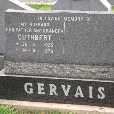 GERVAIS Cuthbert 1925-1978