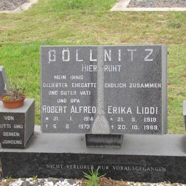 GOLLNITZ Robert Alfred 1914-1973 &amp; Erika Liddi 1919-1989
