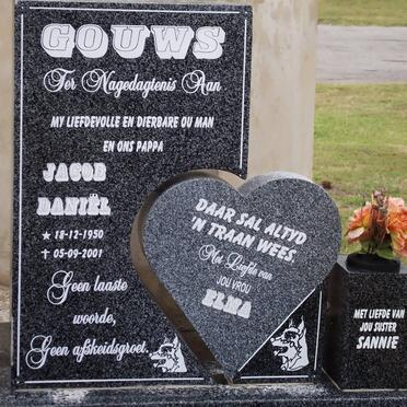 GOUWS Jacob Daniel 1950-2001