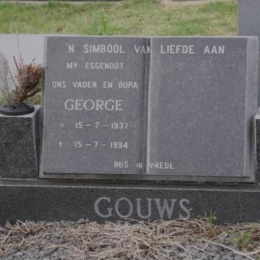 GOUWS George 1937-1994