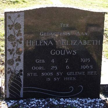 GOUWS Helena Elizabeth 1915-1965