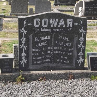 GOWAR Reginald James 1897-1968 &amp; Pearle Florence 1902-1988
