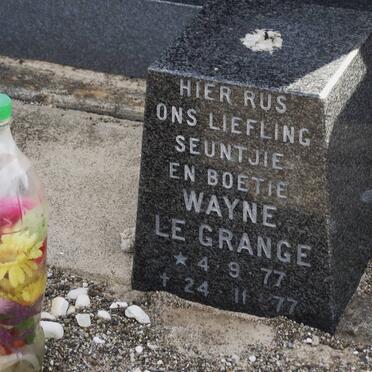 GRANGE Wayne, le 1977-1977