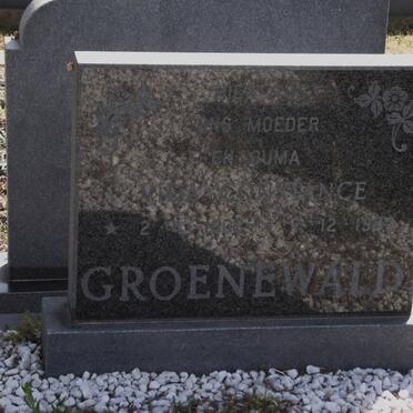 GROENEWALD Vida Constance 1906-1983