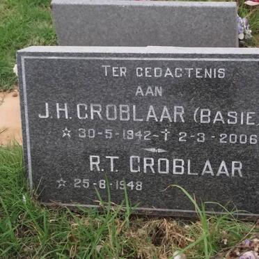 GROBLAAR J.H. 1942-2006 &amp; R.T. 1948-