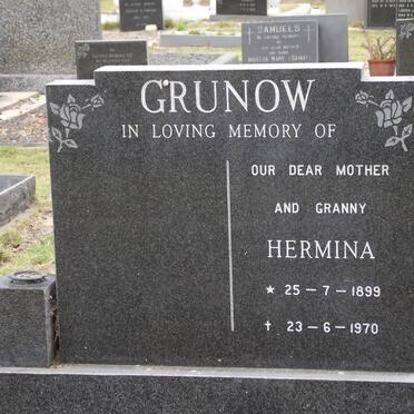 GRUNOW Hermina 1899-1970