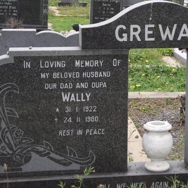 GREWAR Wally 1922-1980