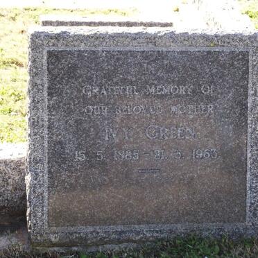 GREEN Ivy 1885-1963