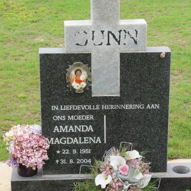 GUNN Amanda Magdalena 1951-2004