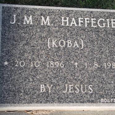 HAFFEGIE J.M.M. 1896-1986