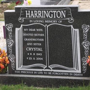 HARRINGTON Crystal 1943-2004