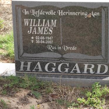 HAGGARD William James 1947-2007