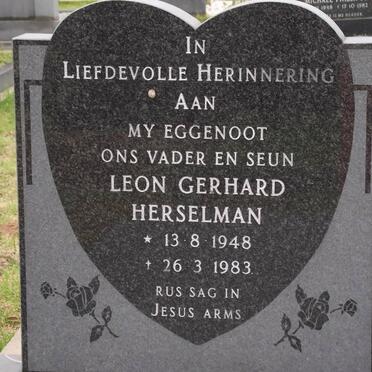 HERSELMAN Leon Gerhard 1948-1983