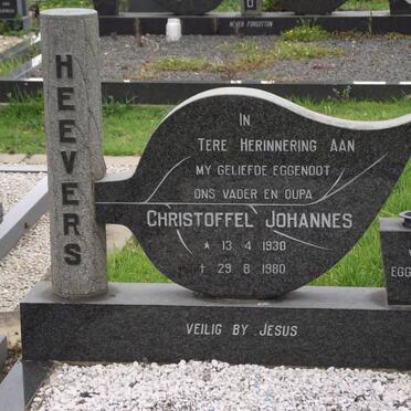 HEEVERS Christoffel Johannes 1930-1980