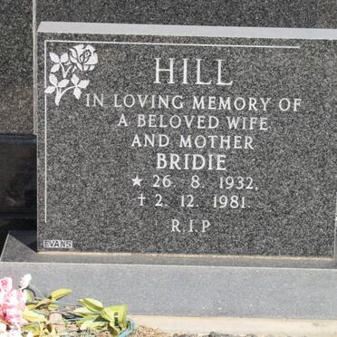 HILL Bridie 1932-1981