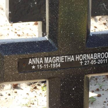 HORNABROOK Anna Magrietha 1954-2011