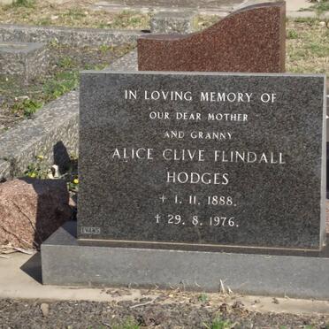 HODGES Alice Clive Flindall 1888-1976