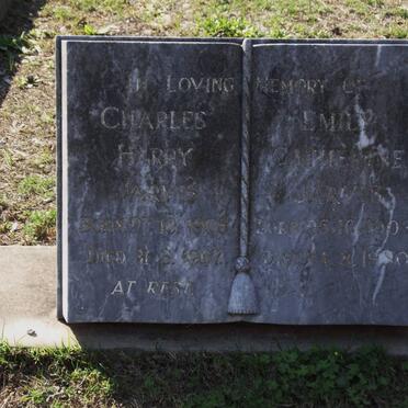 JARVIS Charles Harry 1908-1967 &amp; Emily Catherine 1903-1980