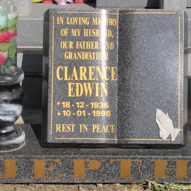 JEPTHA Clarence Edwin 1936-1998