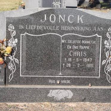 JONCK Chris 1947-1981