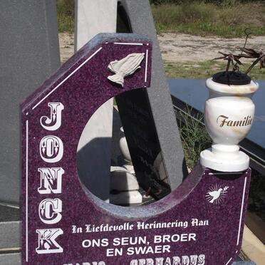 JONCK Mario Gerhardus 1967-1998